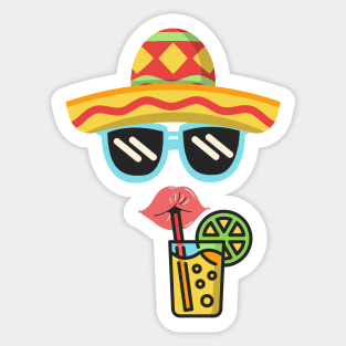 Cinco De Mayo Margarita Sticker